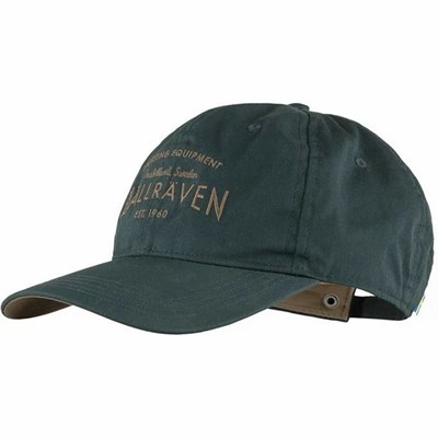 Men's Fjällräven 1960 Hats Navy | 4832BTJRY