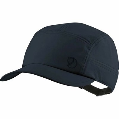 Men's Fjällräven Abisko Hats Navy | 8706FZOEL