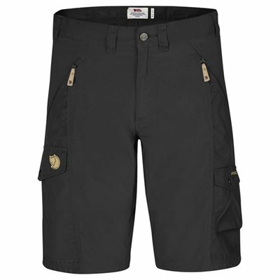 Men's Fjällräven Abisko Shorts Black | 8947AFOCR