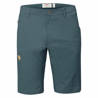 Men's Fjällräven Abisko Shorts Blue | 7431HXDIG