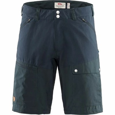 Men's Fjällräven Abisko Shorts Navy | 9856UHPZE