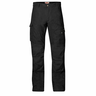 Men's Fjällräven Barents Pro Hiking Pants Black | 6980RBQGZ