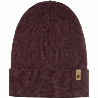 Men's Fjällräven Classic Beanies Red | 7609KSCGV