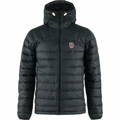 Men's Fjällräven Expedition Down Jackets Black | 6739QFXVZ