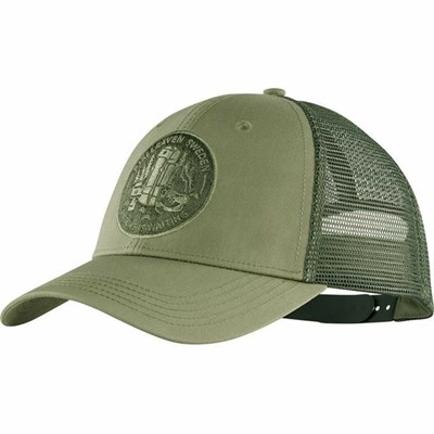 Men's Fjällräven Fikapaus Hats Green | 1635QFPYJ