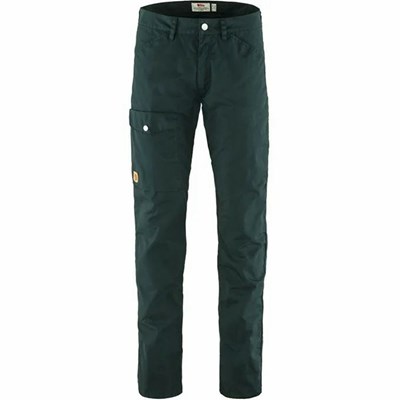 Men's Fjällräven Greenland Outdoor Pants Blue | 0856AUJYL