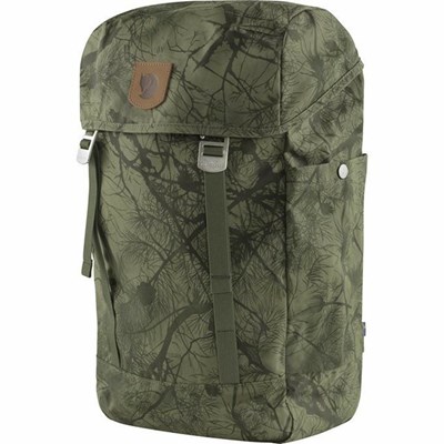 Men's Fjällräven Greenland Top Backpacks Green | 8032YQGDC