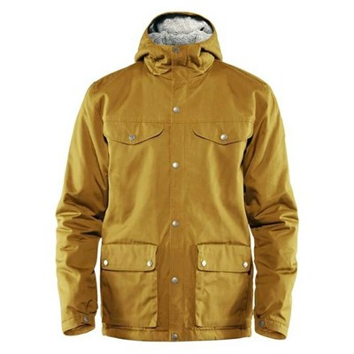 Men's Fjällräven Greenland Winter Jacket Yellow | 2679ILVCG