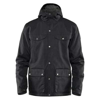 Men's Fjällräven Greenland Winter Jacket Black | 4860ZBNAG