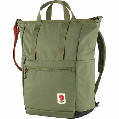 Men's Fjällräven High Coast Backpacks Green | 4690CZNHO