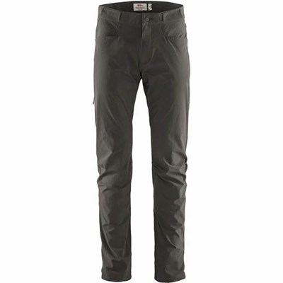 Men's Fjällräven High Coast Outdoor Pants Grey | 8165SPWUF