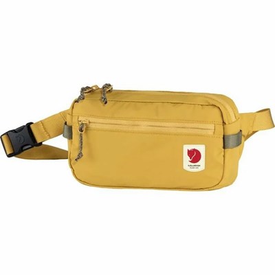 Men's Fjällräven High Coast Waist Bag Yellow | 1692GTPAZ