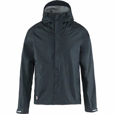 Men's Fjällräven High Coast Wind Jacket Navy | 0927ZMGRV