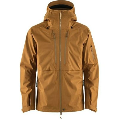 Men's Fjällräven Keb Eco Shell Jacket Brown | 9860EDNTP