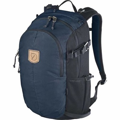 Men's Fjällräven Keb Hike 20 Trekking Backpacks Navy | 9375CSFLU