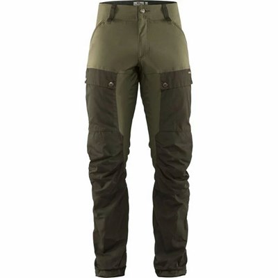 Men's Fjällräven Keb Hiking Pants Green | 6134TNEHD