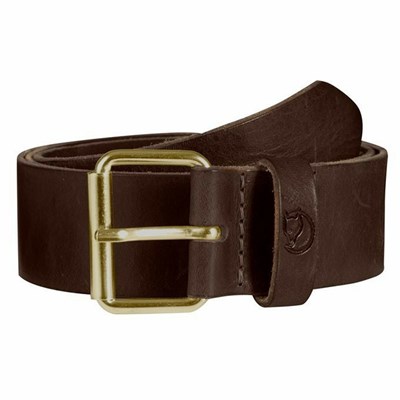 Men's Fjällräven Singi Belts Brown | 8961QZHOV