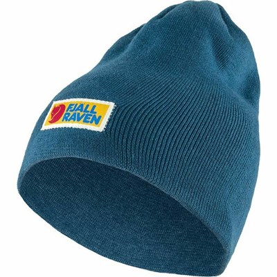 Men's Fjällräven Vardag Beanies Blue | 6754HONWF