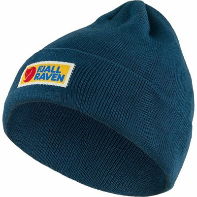 Men's Fjällräven Vardag Beanies Navy | 5714YUBFR