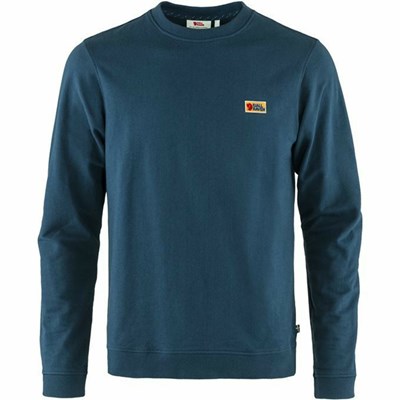 Men's Fjällräven Vardag Sweater Blue | 4137WMKYI