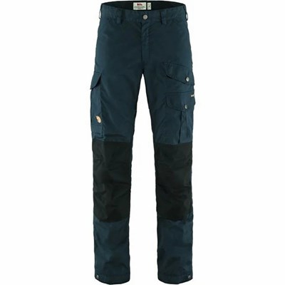 Men's Fjällräven Vidda Pro Hiking Pants Navy | 7916XDMIO