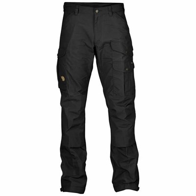 Men's Fjällräven Vidda Pro Hiking Pants Black | 8379TENZW