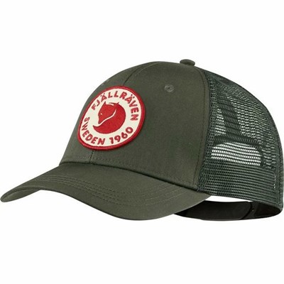 Women's Fjällräven 1960 Logo Hats Light Green | 0251JYZAH