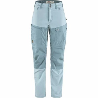 Women's Fjällräven Abisko Hiking Pants Blue | 8973GTJNO