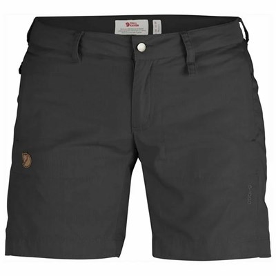 Women's Fjällräven Abisko Shorts Black | 3957IDAKH