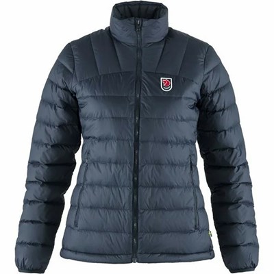 Women's Fjällräven Expedition Down Jackets Navy | 3549LAGFJ