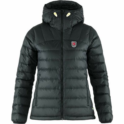 Women's Fjällräven Expedition Down Jackets Black | 6732MOPLD