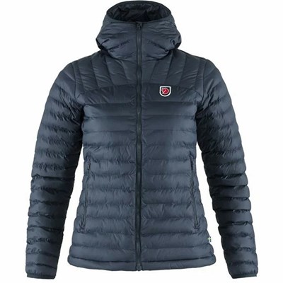 Women's Fjällräven Expedition Trekking Jacket Navy | 0183UYOJA