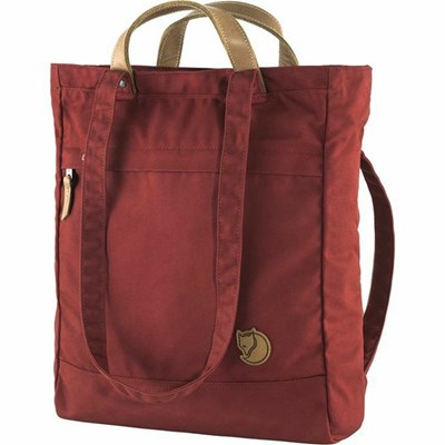 Women's Fjällräven Foldsack No. 1 Shoulder Bag Red | 4760XVBUM