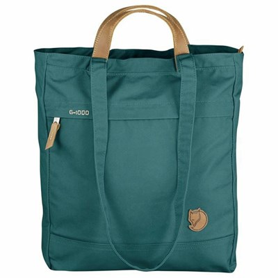 Women's Fjällräven Foldsack No. 1 Shoulder Bag Dark Green | 8201TPMVL