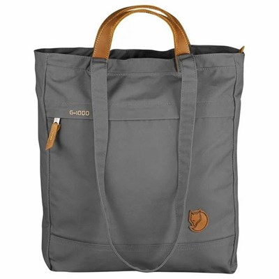 Women's Fjällräven Foldsack No. 1 Shoulder Bag Grey | 9740CTNHJ