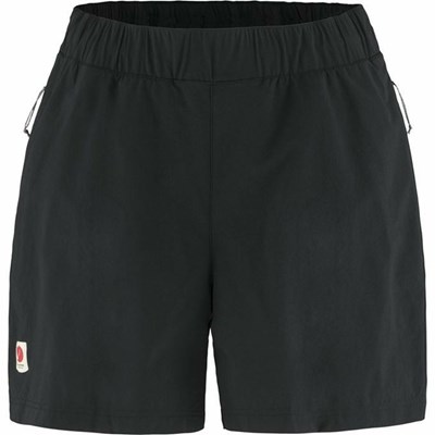 Women's Fjällräven High Coast Shorts Black | 4752BJAKO