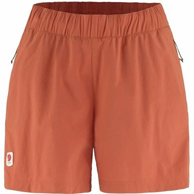 Women's Fjällräven High Coast Shorts Red | 3495ZUHYD