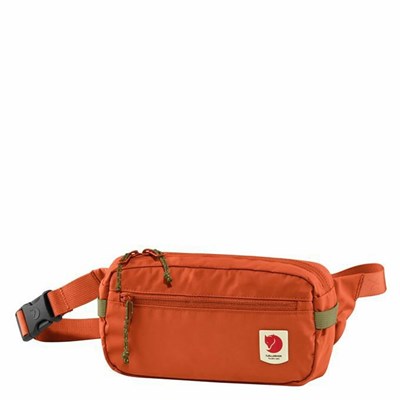 Women's Fjällräven High Coast Waist Bag Red | 6571ZNDJX