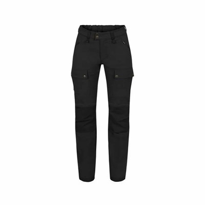 Women's Fjällräven Keb Hiking Pants Black | 1823CBUDE