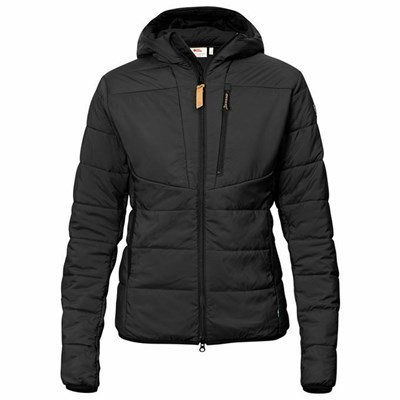 Women's Fjällräven Keb Trekking Jacket Black | 5816OLZPD