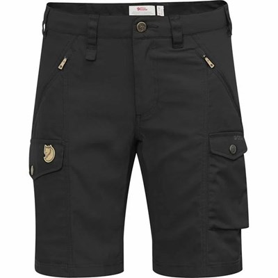 Women's Fjällräven Nikka Shorts Black | 9035URSAN