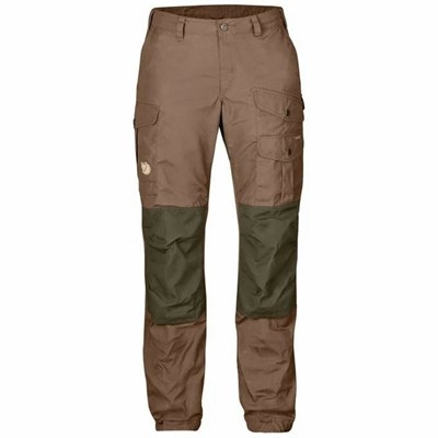 Women's Fjällräven Vidda Pro Hiking Pants Dark Olive | 3048JZCYD