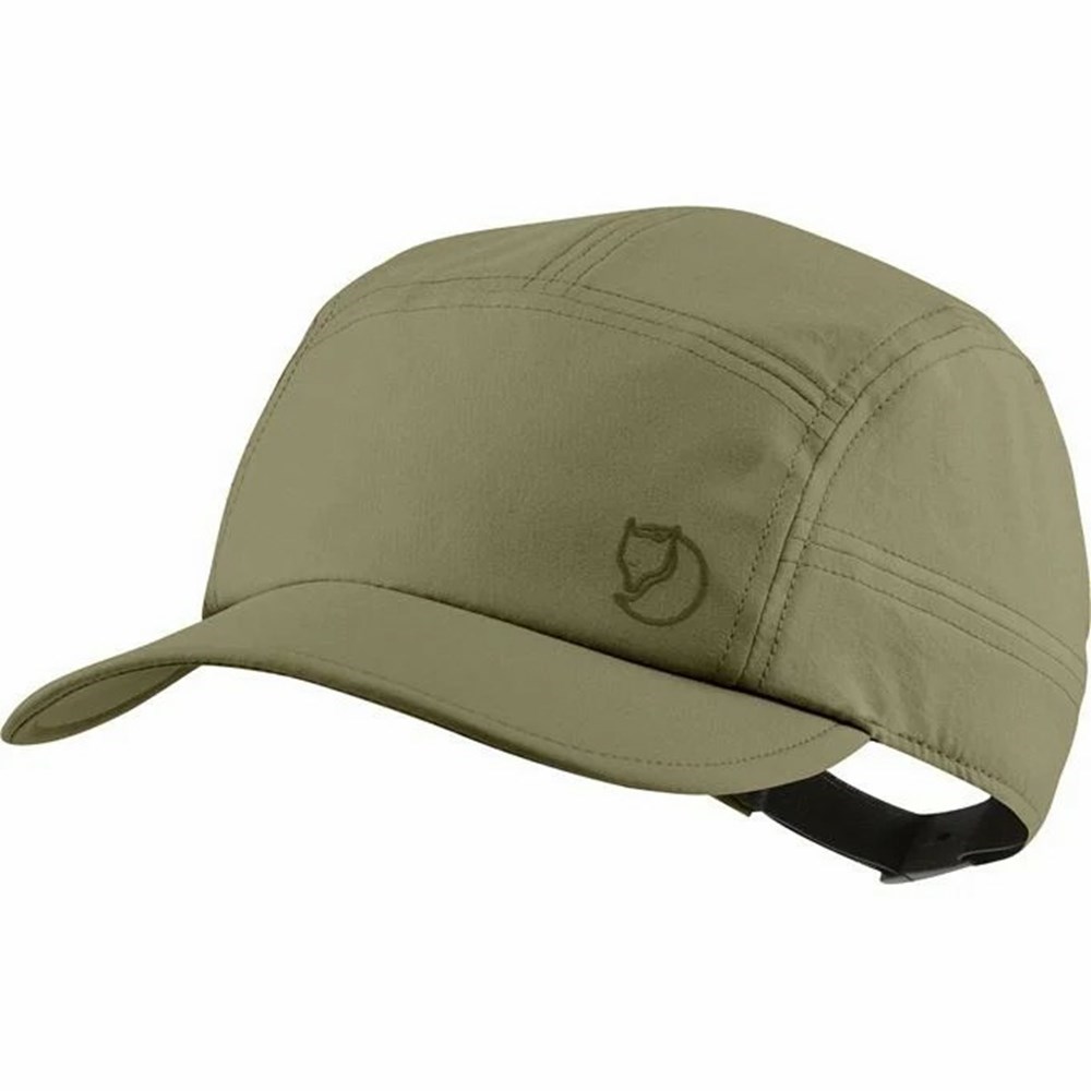 Men\'s Fjällräven Abisko Hats Brown | 9670DJLZO