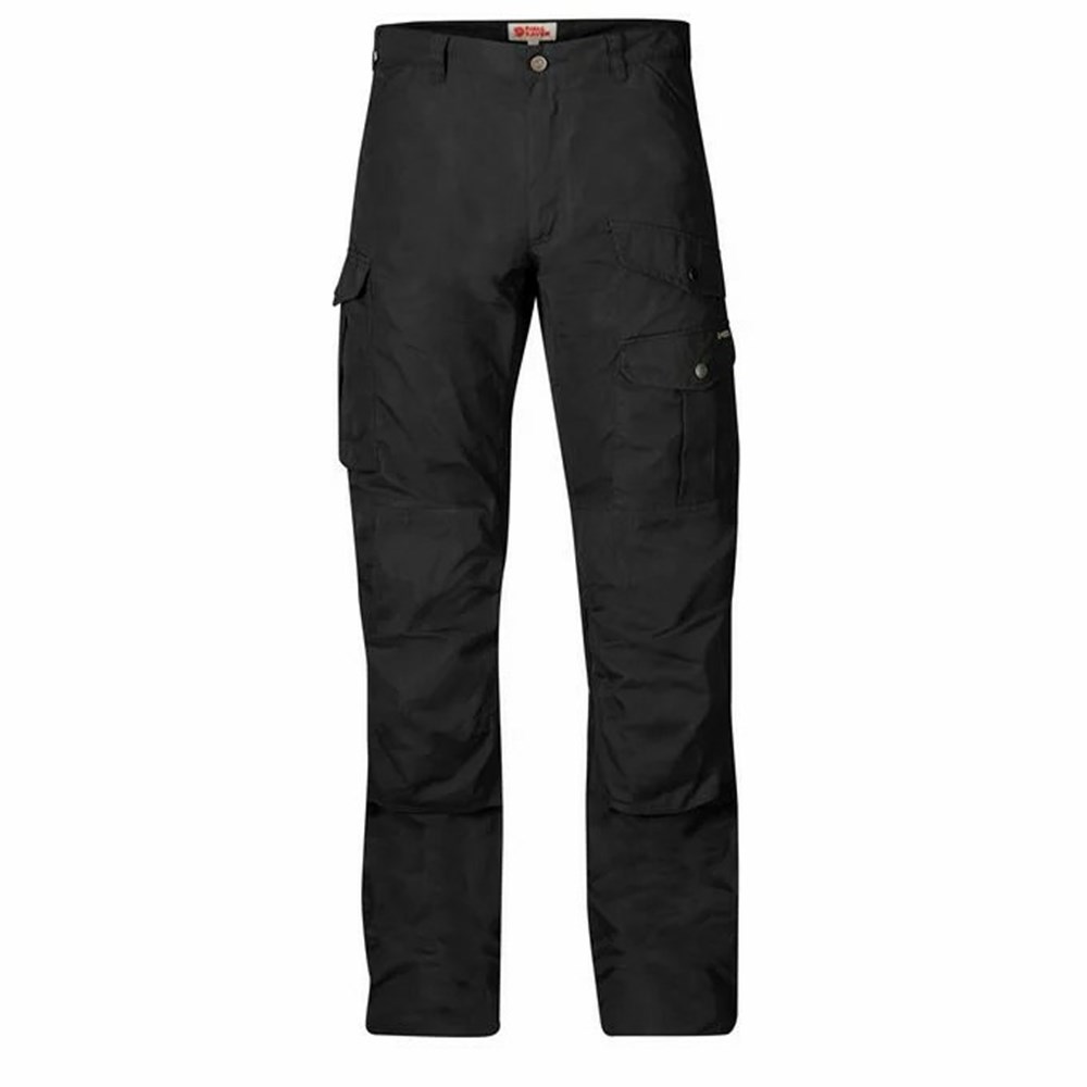 Men\'s Fjällräven Barents Pro Hiking Pants Black | 6980RBQGZ