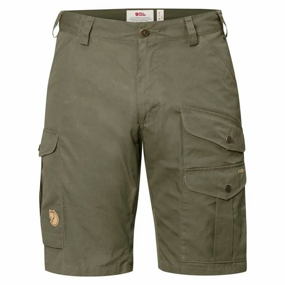 Men\'s Fjällräven Barents Pro Shorts Green | 9342WFQIJ