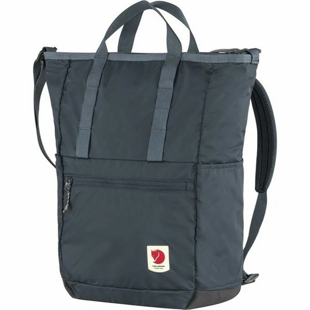 Men\'s Fjällräven High Coast Backpacks Navy | 8126KWUAP