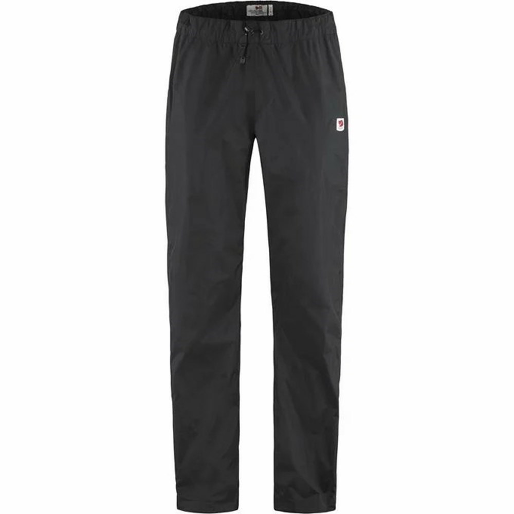 Men\'s Fjällräven High Coast Walking Pants Black | 1832TUDBG