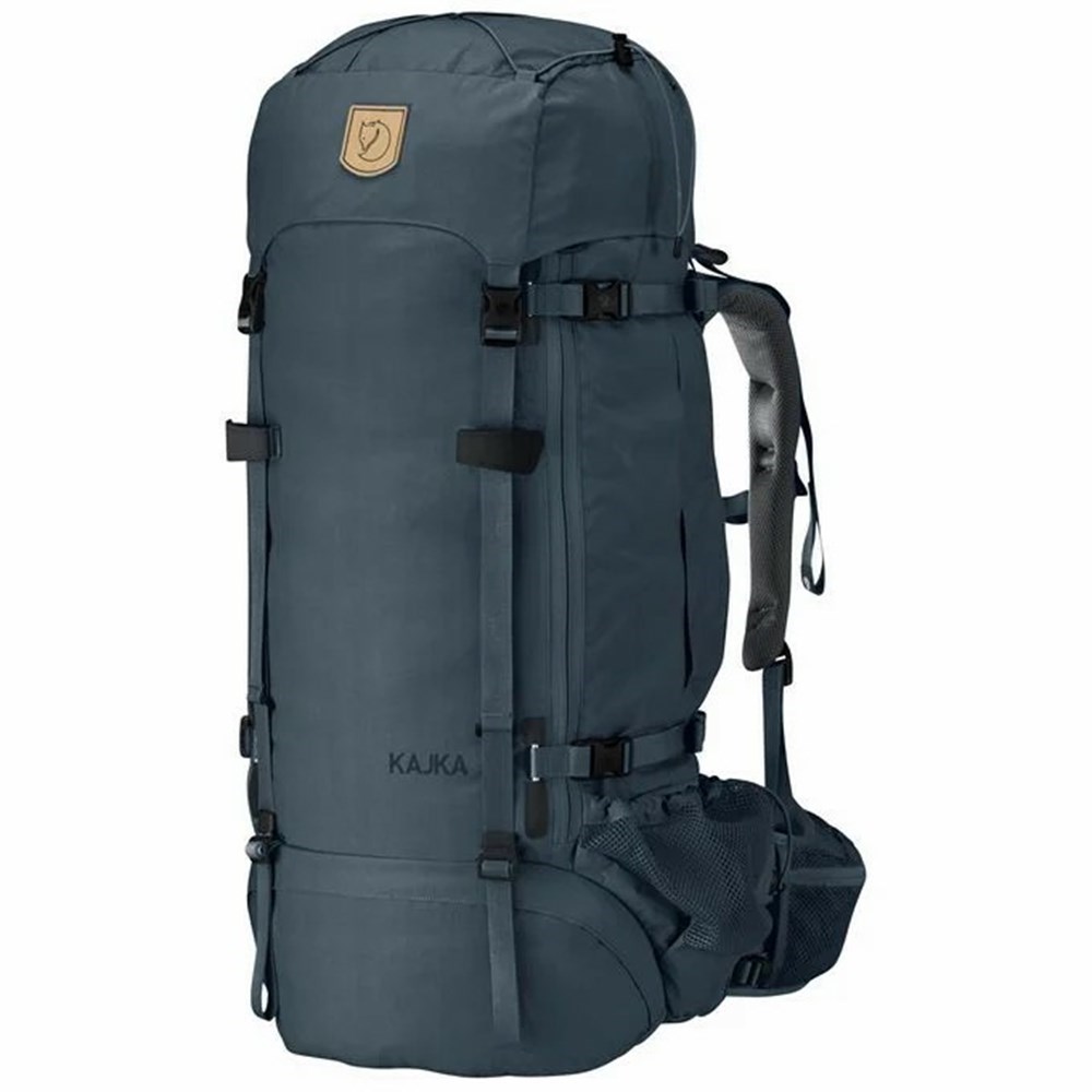 Men\'s Fjällräven Kajka 65 Trekking Backpacks Navy | 3926PMGOY