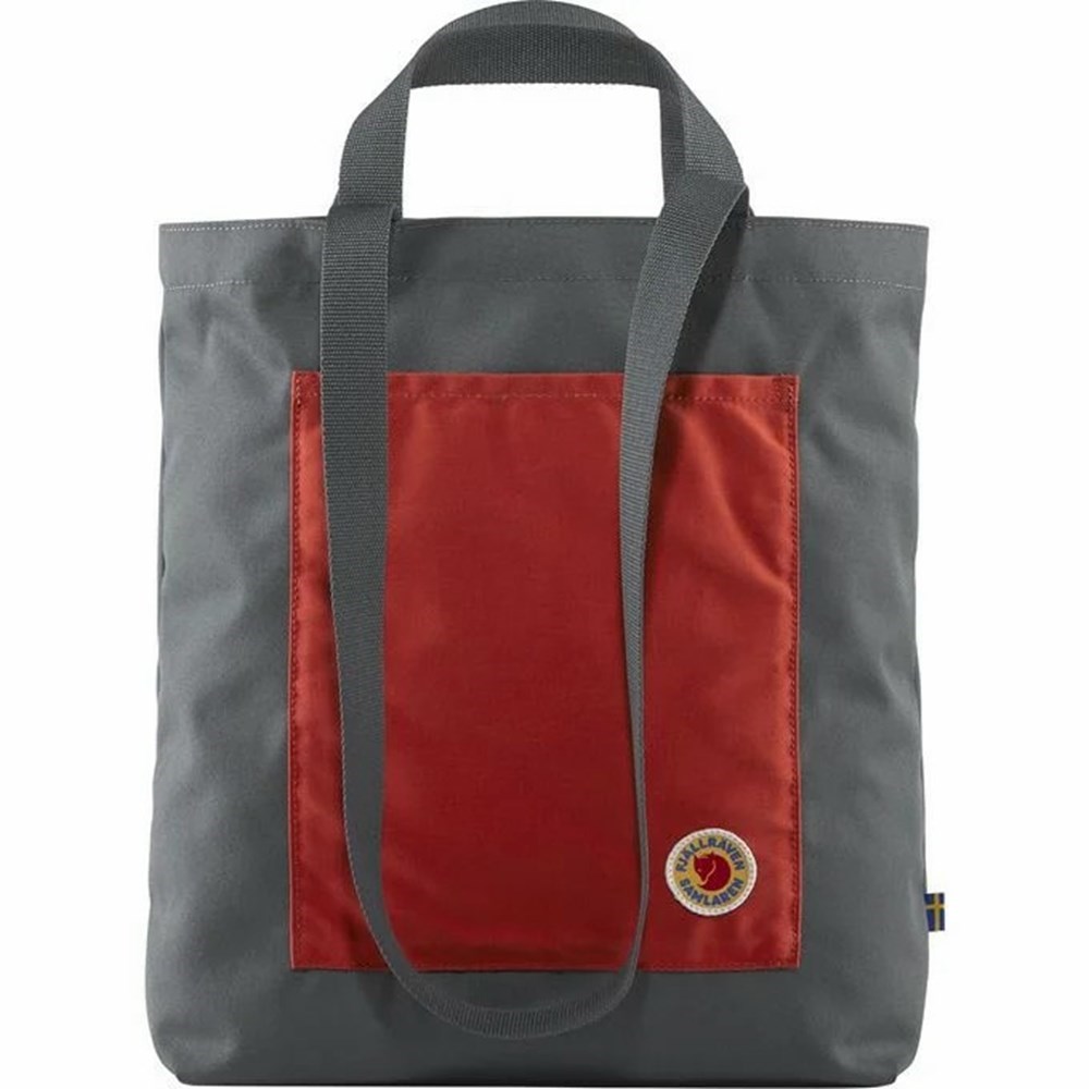 Men\'s Fjällräven Samlaren Shoulder Bag Grey | 1987UAGQO