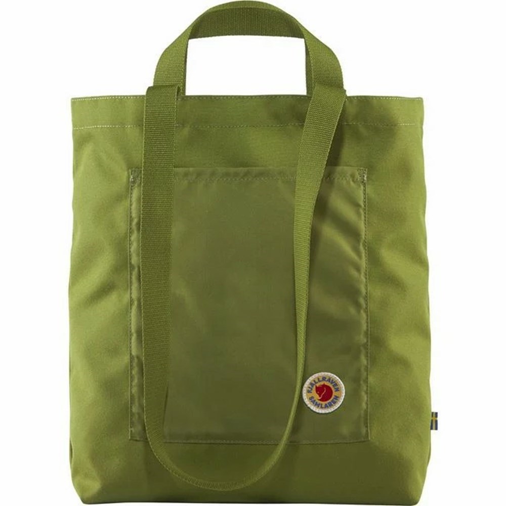 Men\'s Fjällräven Samlaren Shoulder Bag Green | 5342PRULH